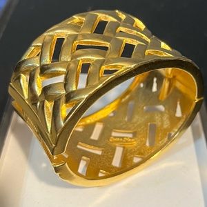 Gold Bangle Bracelet